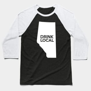 Alberta Drink Local AB Baseball T-Shirt